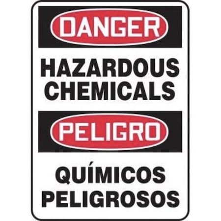 Accuform OSHA DANGER BILINGUAL Safety Sign SBMCHL267XL SBMCHL267XL